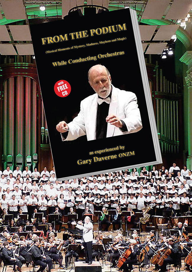 From the Podium book cover by Gary Daverne